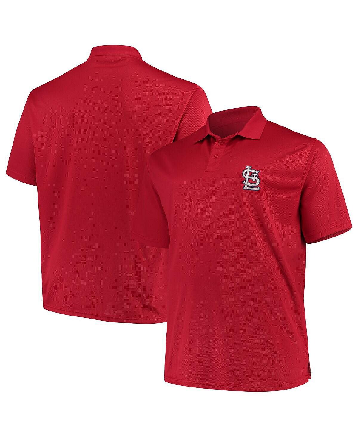 Мужская красная однотонная рубашка-поло St. Louis Cardinals Big and Tall Birdseye Fanatics
Мужская красная однотонная рубашка-поло St. Louis Cardinals Big and Tall Birdseye Fanatics