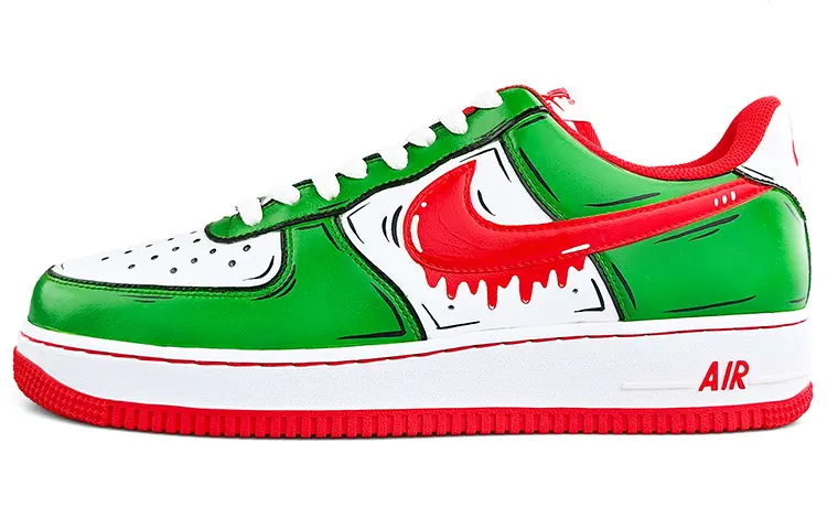 Кроссовки Nike Air Force 1 Skateboarding Shoes Unisex Low-top Red/Green, зеленый
Кроссовки Nike Air Force 1 Skateboarding Shoes Unisex Low-top Red/Green, зеленый