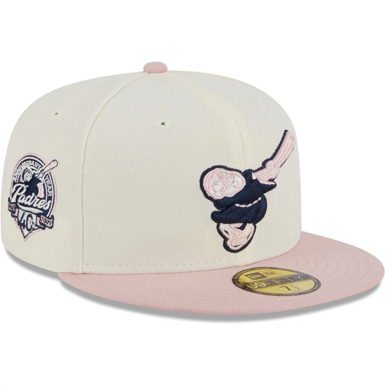 Мужская облегающая шляпа New Era белая/розовая San Diego Padres Chrome Rogue 59FIFTY
Мужская облегающая шляпа New Era белая/розовая San Diego Padres Chrome Rogue 59FIFTY