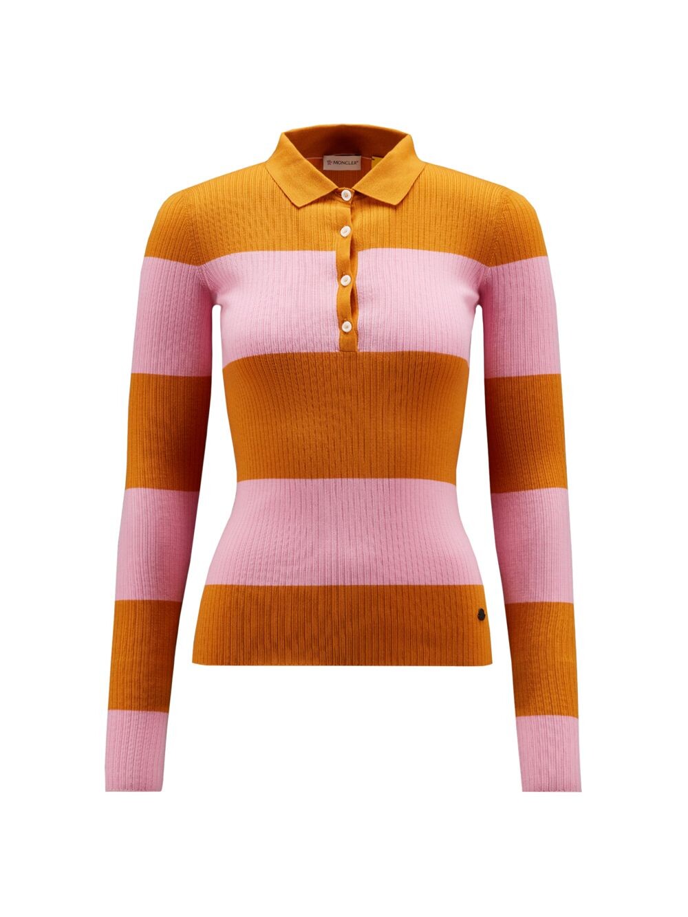 2 Moncler 1952 Шерстяной свитер-поло с длинными рукавами и вязанием в рубчик Moncler, оранжевый
2 Moncler 1952 Шерстяной свитер-поло с длинными рукавами и вязанием в рубчик Moncler, оранжевый