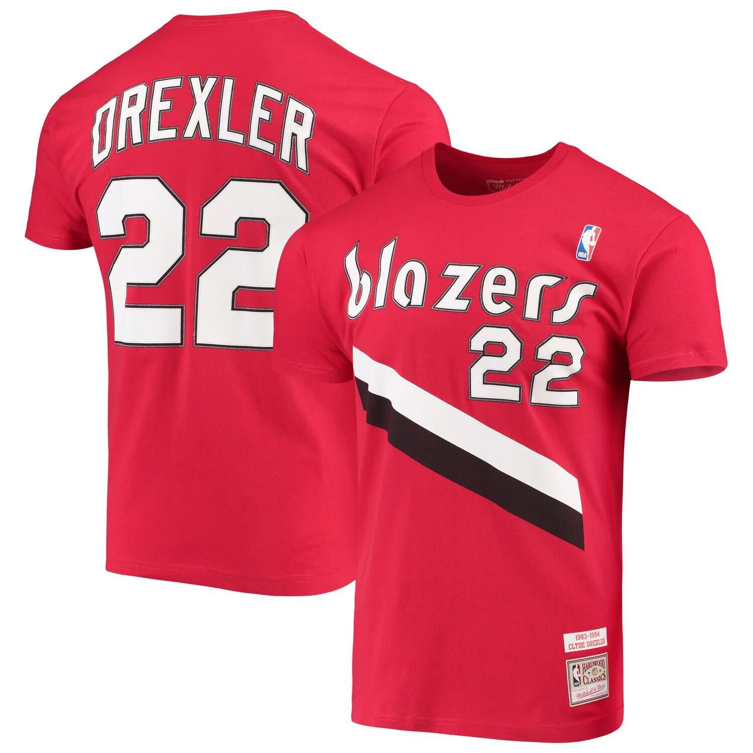 Мужская футболка Mitchell & Ness Clyde Drexler Red Portland Trail Blazers Hardwood Classics с именем и номером игрока
Мужская футболка Mitchell & Ness Clyde Drexler Red Portland Trail Blazers Hardwood Classics с именем и номером игрока