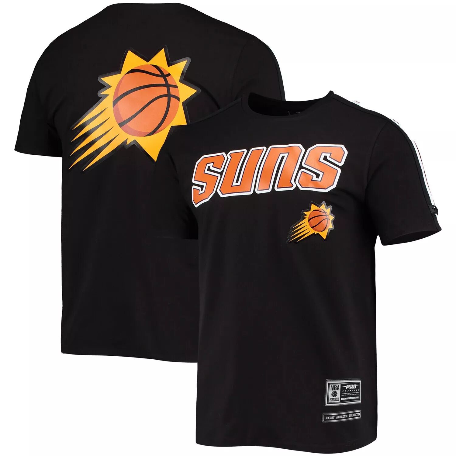 Мужская футболка Pro Standard Black Phoenix Suns из сетки с окантовкой капсульной тесьмой
Мужская футболка Pro Standard Black Phoenix Suns из сетки с окантовкой капсульной тесьмой