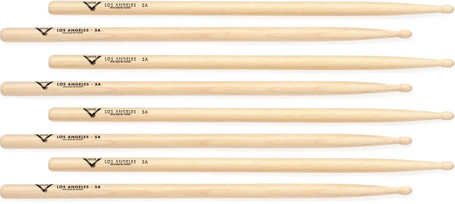 Барабанные палочки Vater American Hickory, 4 упаковки — Лос-Анджелес 5А — деревянный наконечник
Барабанные палочки Vater American Hickory, 4 упаковки — Лос-Анджелес 5А — деревянный наконечник