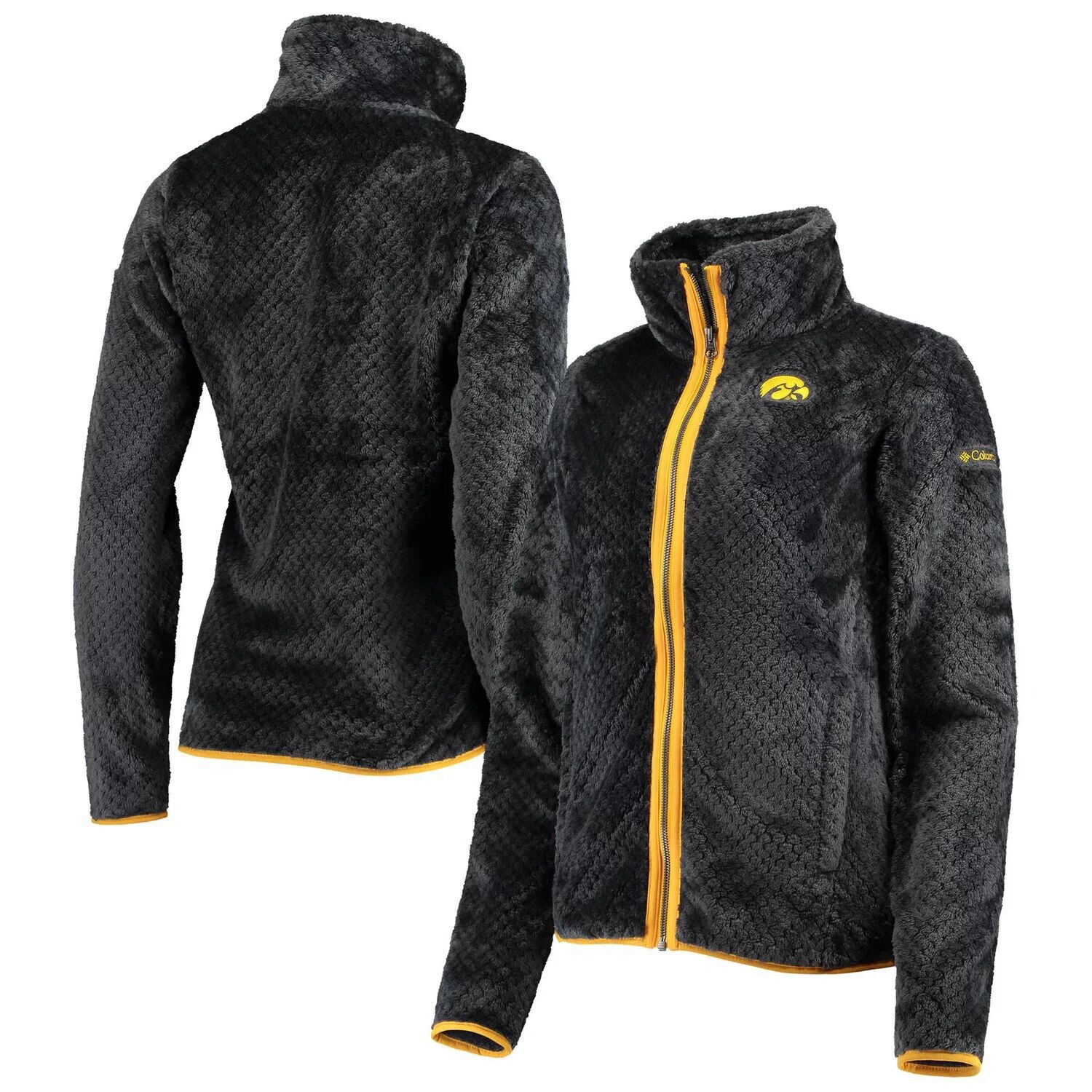 Женская темно-серая куртка Columbia Iowa Hawkeyes Fireside II Sherpa с молнией во всю длину, Серый
Женская темно-серая куртка Columbia Iowa Hawkeyes Fireside II Sherpa с молнией во всю длину, Серый