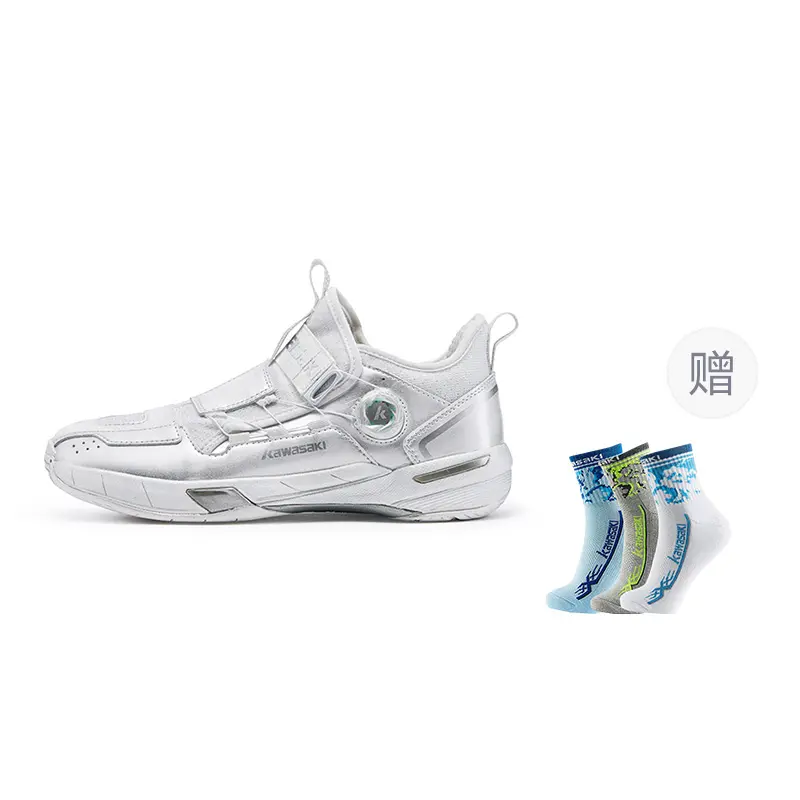 Кроссовки для бадминтона Traverse 2.0 унисекс средней высоты Kawasaki, цвет White+Professional Badminton Socks *1
Кроссовки для бадминтона Traverse 2.0 унисекс средней высоты Kawasaki, цвет White+Professional Badminton Socks *1