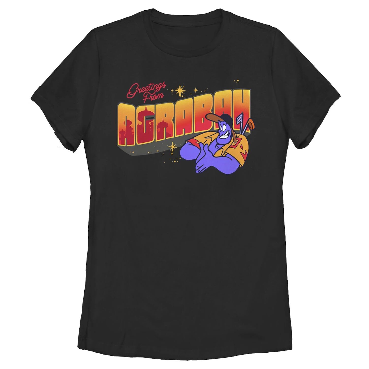 Детская футболка Disney Aladdin Genie с открыткой из Аграбы Licensed Character
Детская футболка Disney Aladdin Genie с открыткой из Аграбы Licensed Character