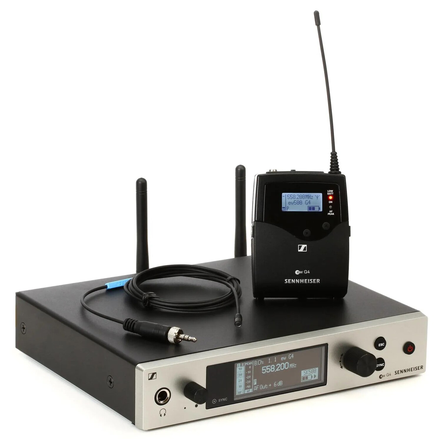 Беспроводная петличная микрофонная система Sennheiser EW 500 G4-MKE2 — диапазон GW1
Беспроводная петличная микрофонная система Sennheiser EW 500 G4-MKE2 — диапазон GW1