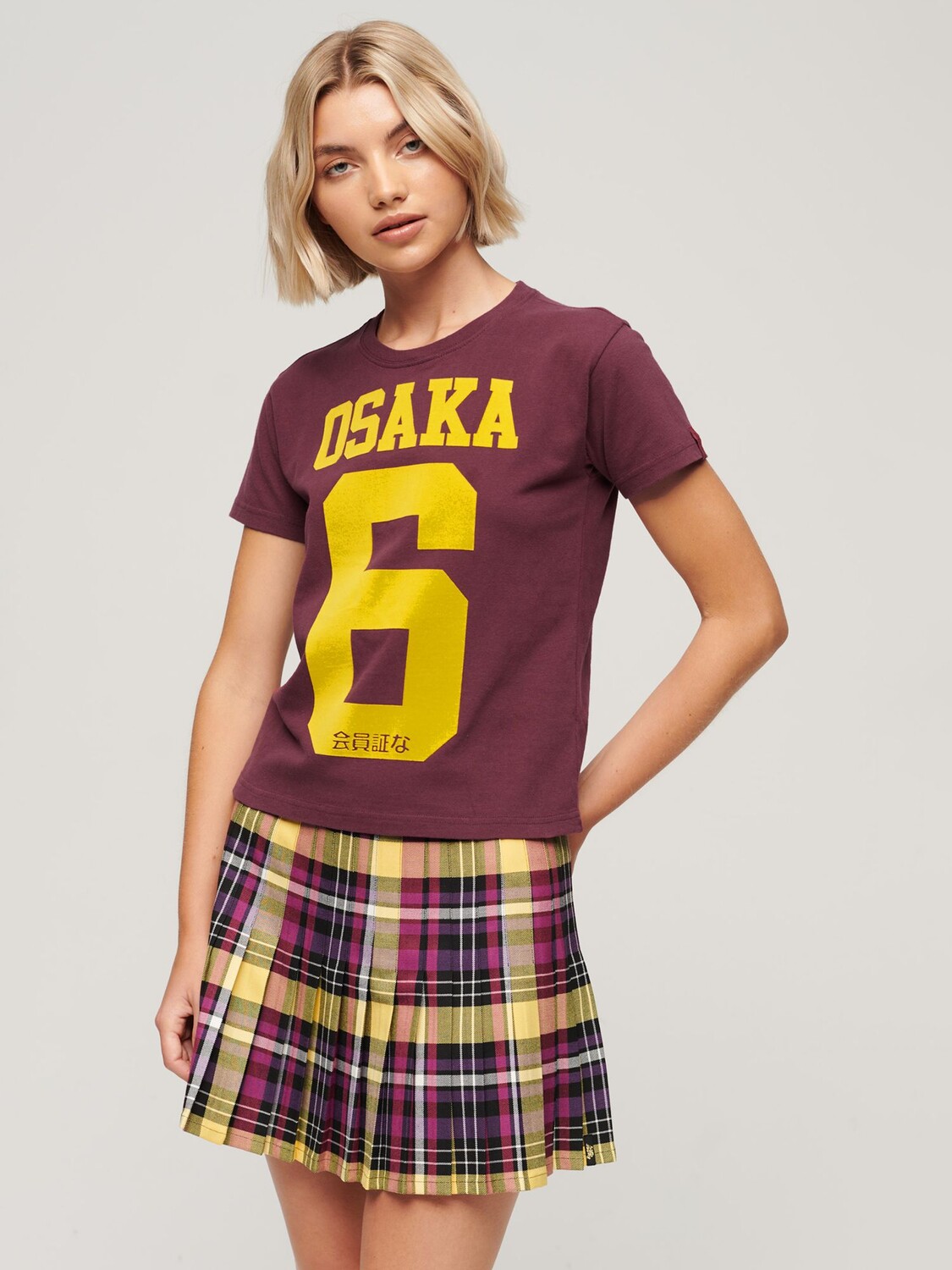 Флокированная футболка с принтом Osaka 6 в стиле 90-х годов Superdry, портвейн красный/желтый
Флокированная футболка с принтом Osaka 6 в стиле 90-х годов Superdry, портвейн красный/желтый