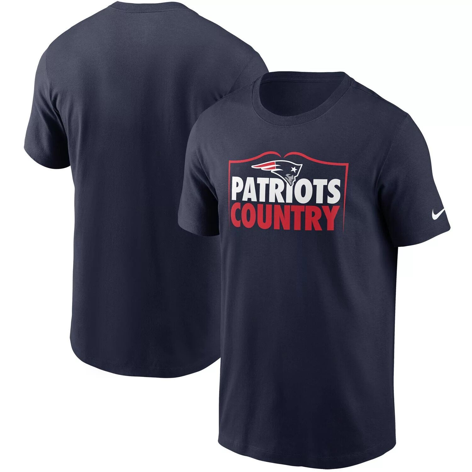 Мужская темно-синяя футболка Nike New England Patriots Hometown Collection Patriots Country
Мужская темно-синяя футболка Nike New England Patriots Hometown Collection Patriots Country