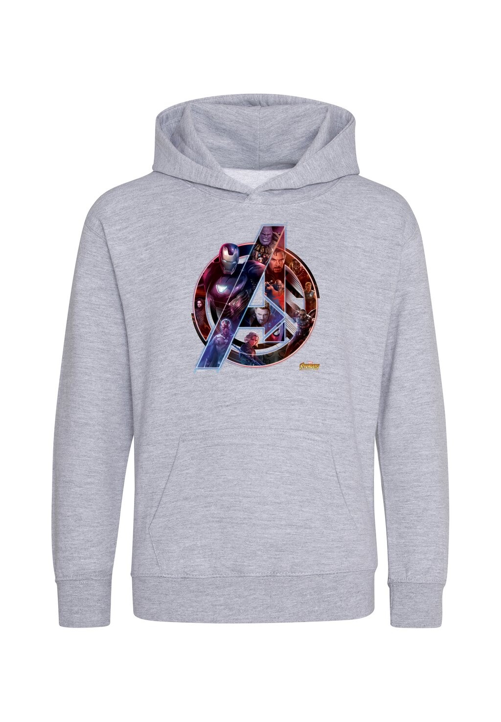 Толстовка с капюшоном AVENGERS INFINITY WAR TEAM Marvel, цвет Mottled Light Grey
Толстовка с капюшоном AVENGERS INFINITY WAR TEAM Marvel, цвет Mottled Light Grey