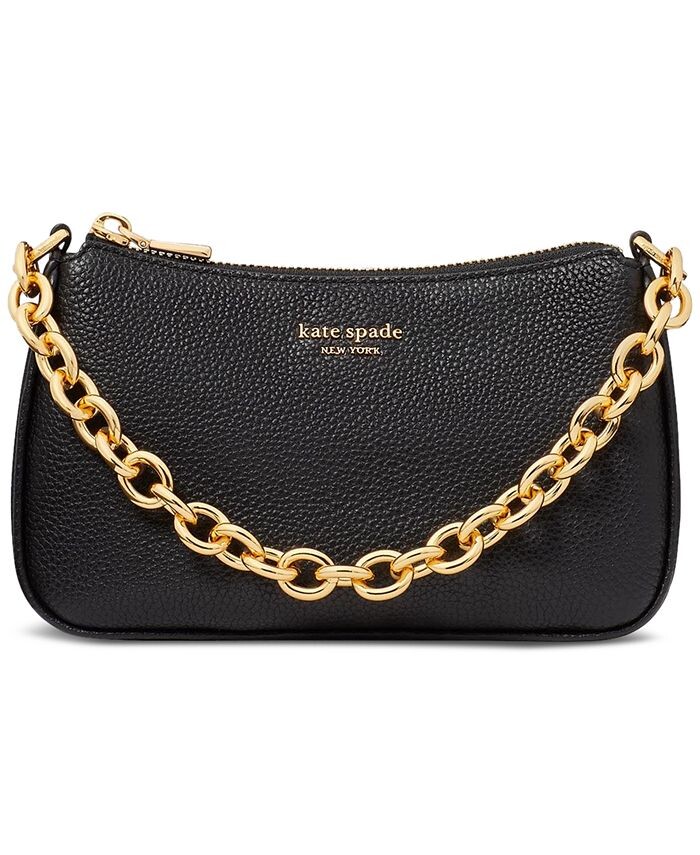 Трансформируемая сумка через плечо Jolie из шагреневой кожи kate spade new york, черный
Трансформируемая сумка через плечо Jolie из шагреневой кожи kate spade new york, черный