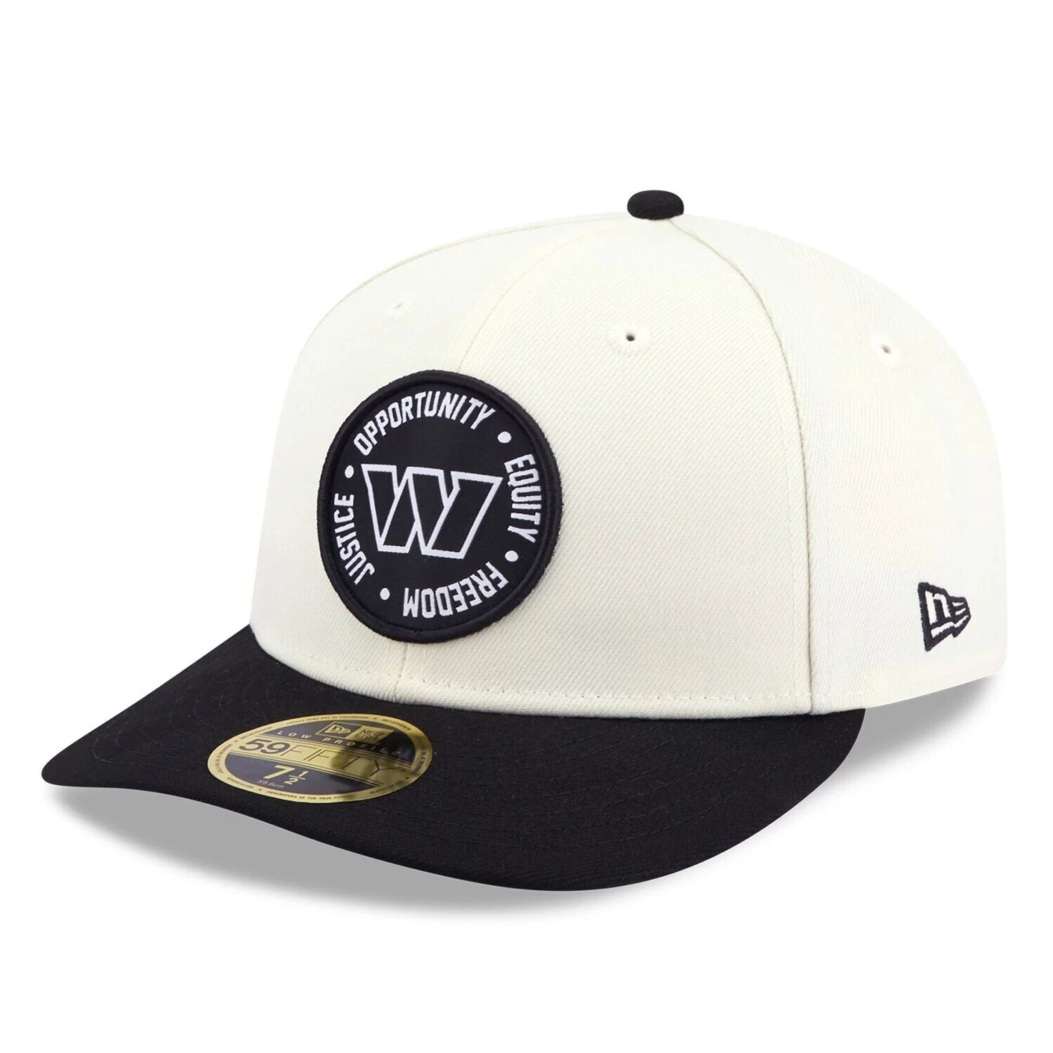 Мужская New Era Cream/Black Washington Commanders 2022 Inspire Change 59FIFTY Низкопрофильная приталенная шляпа
Мужская New Era Cream/Black Washington Commanders 2022 Inspire Change 59FIFTY Низкопрофильная приталенная шляпа