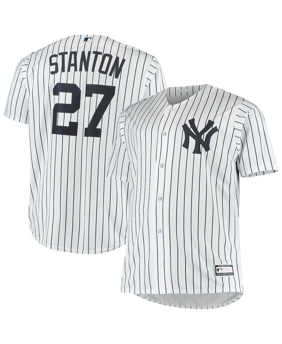 Мужская белая футболка Giancarlo Stanton New York Yankees Big and Tall Replica Player Profile, Белый
Мужская белая футболка Giancarlo Stanton New York Yankees Big and Tall Replica Player Profile, Белый