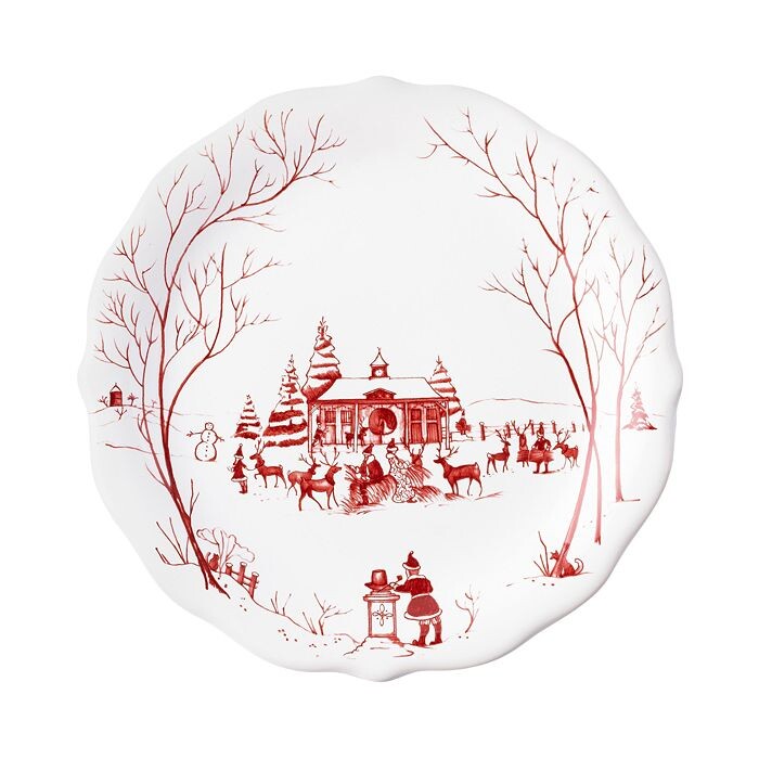 Country Estate Winter Frolic "Мистер и миссис Клаус", набор рубиновых тарелок для вечеринок, 4 шт Juliska, красный
Country Estate Winter Frolic "Мистер и миссис Клаус", набор рубиновых тарелок для вечеринок, 4 шт Juliska, красный