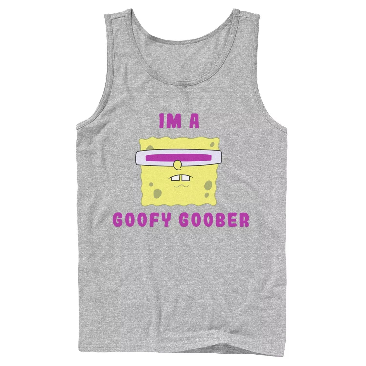 Мужская майка с изображением портрета Nickelodeon SpongeBob SquarePants I’m A Goofy Goober
Мужская майка с изображением портрета Nickelodeon SpongeBob SquarePants I’m A Goofy Goober