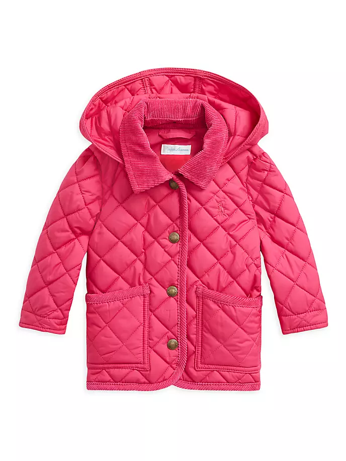 Стеганая куртка Audrey для маленьких девочек Polo Ralph Lauren, цвет preppy pink
Стеганая куртка Audrey для маленьких девочек Polo Ralph Lauren, цвет preppy pink