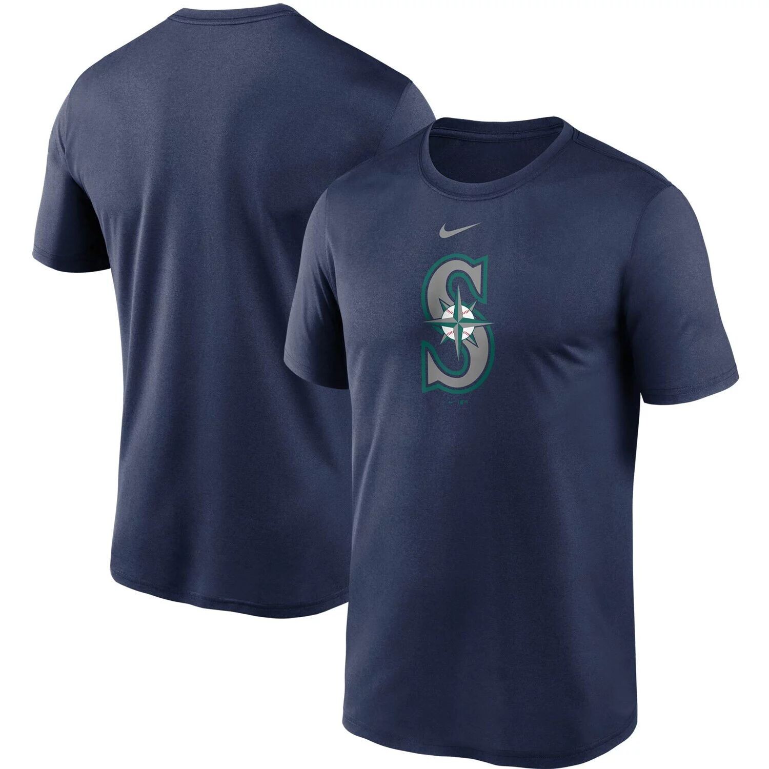 Мужская темно-синяя футболка Nike Seattle Mariners с большим логотипом Legend Performance
Мужская темно-синяя футболка Nike Seattle Mariners с большим логотипом Legend Performance