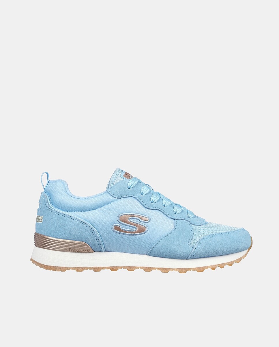 Женские кроссовки Sport OG 85 Gold'n Gurl с низким берцем и кружевной застежкой Skechers, светло-синий
Женские кроссовки Sport OG 85 Gold'n Gurl с низким берцем и кружевной застежкой Skechers, светло-синий