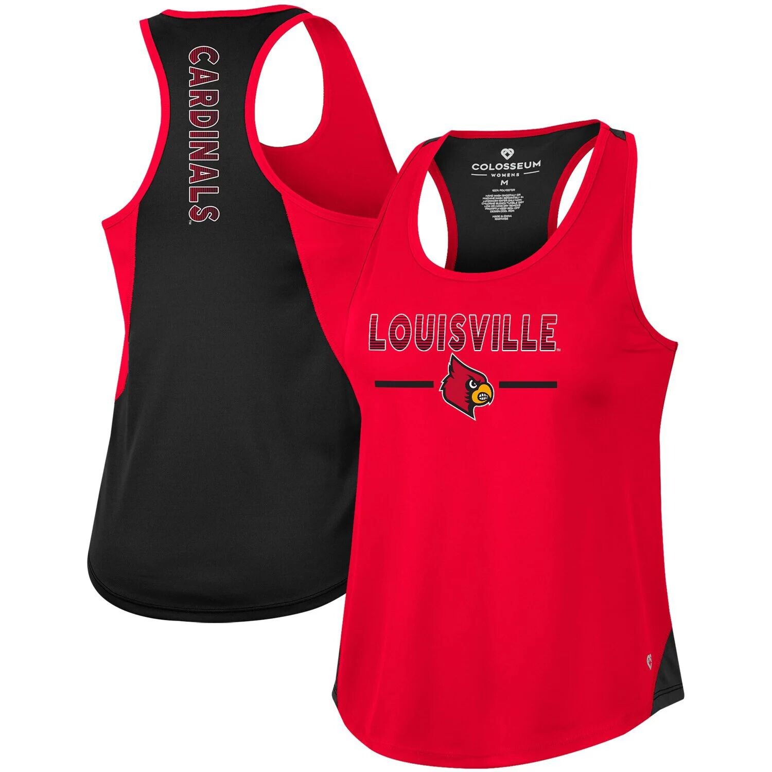 Женская красная майка Colosseum Louisville Cardinals Sachs 2-Hit с овальным вырезом и борцовкой Colosseum, Красный
Женская красная майка Colosseum Louisville Cardinals Sachs 2-Hit с овальным вырезом и борцовкой Colosseum, Красный