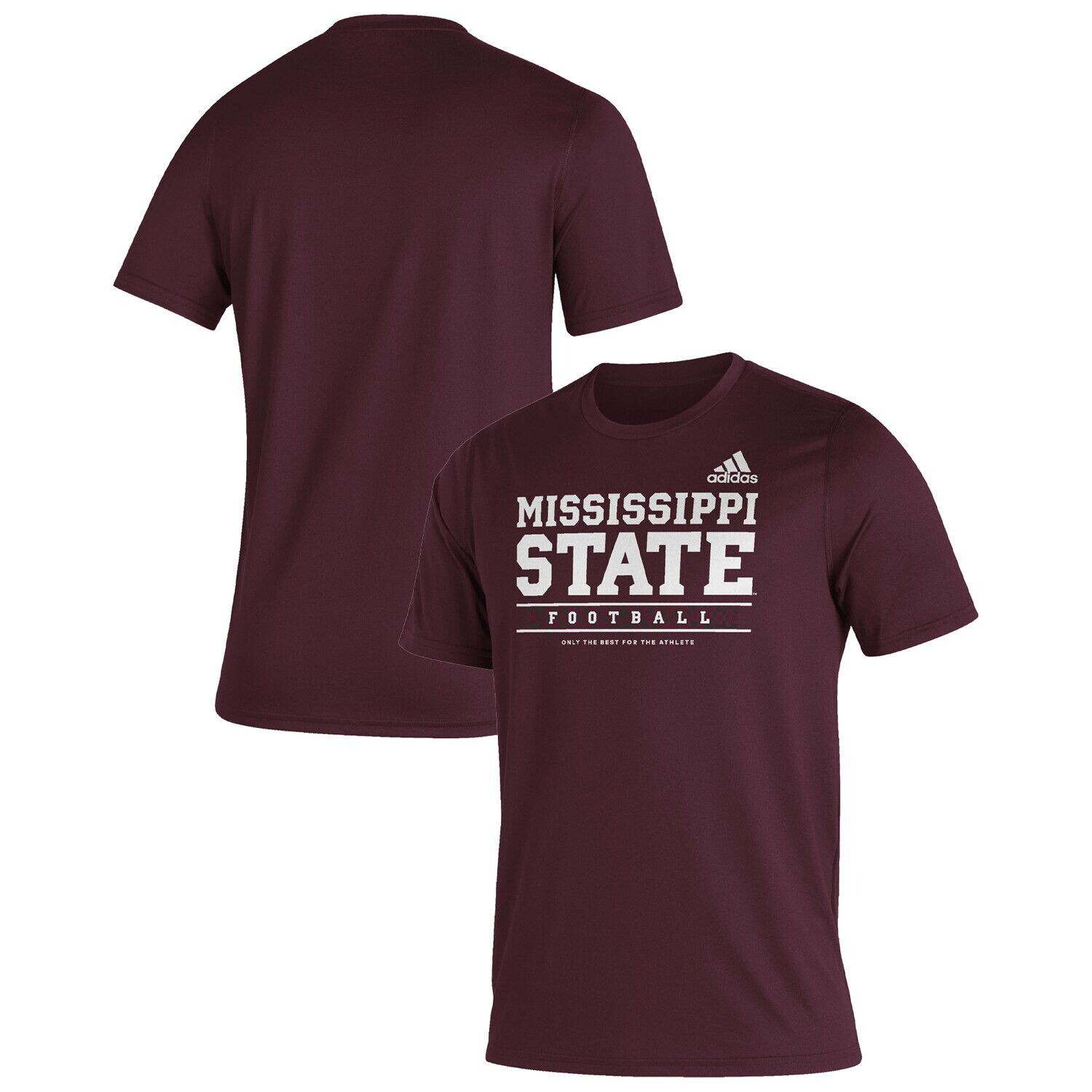 Мужская футболка adidas Maroon Mississippi State Bulldogs Sideline Football Locker Practice Creator AEROREADY
Мужская футболка adidas Maroon Mississippi State Bulldogs Sideline Football Locker Practice Creator AEROREADY