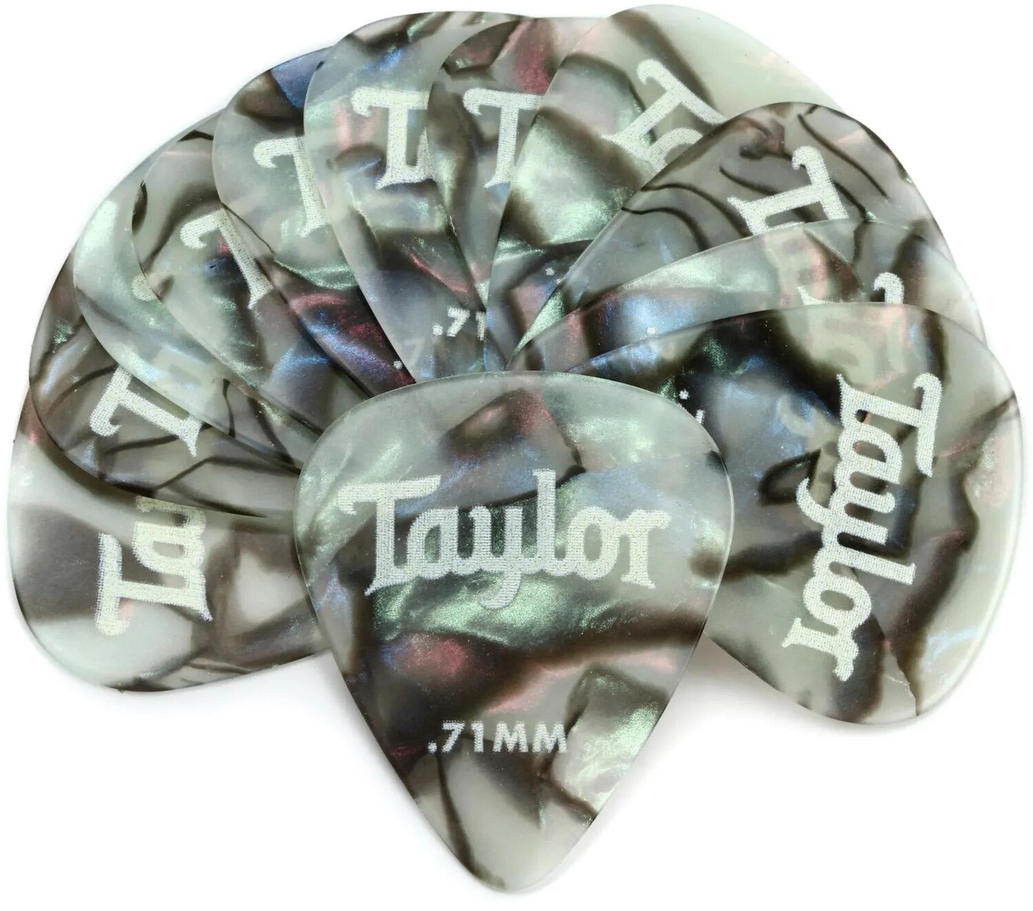 Медиаторы Taylor Celluloid 351, 12 шт. в упаковке — морское ушко, диаметр 0,71 мм
Медиаторы Taylor Celluloid 351, 12 шт. в упаковке — морское ушко, диаметр 0,71 мм