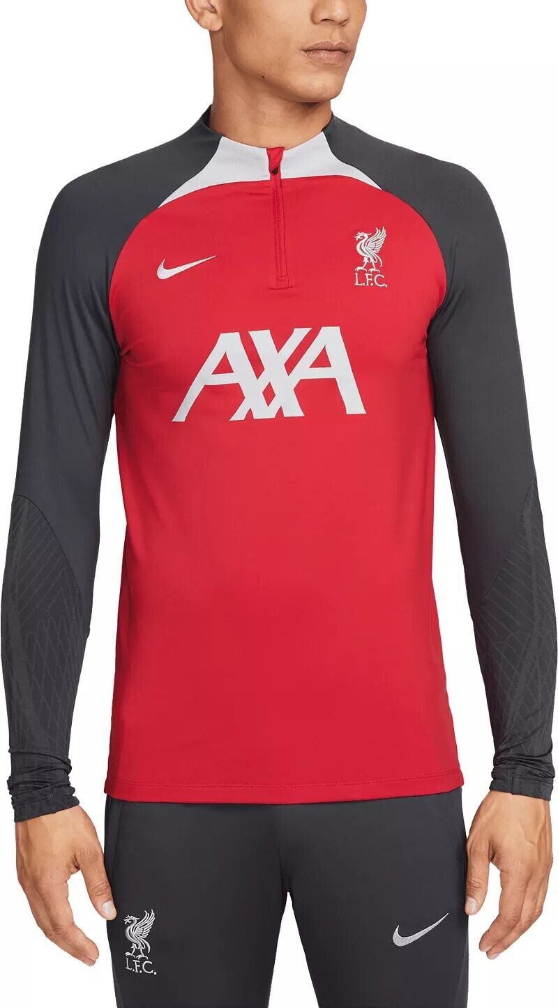 Красный тренировочный пуловер с молнией в четверть Nike для взрослых Liverpool FC 2023
Красный тренировочный пуловер с молнией в четверть Nike для взрослых Liverpool FC 2023