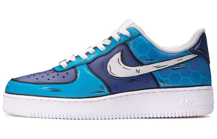 Кроссовки для скейтбординга Air Force 1 мужские с низким верхом сине-фиолетовые Nike
Кроссовки для скейтбординга Air Force 1 мужские с низким верхом сине-фиолетовые Nike