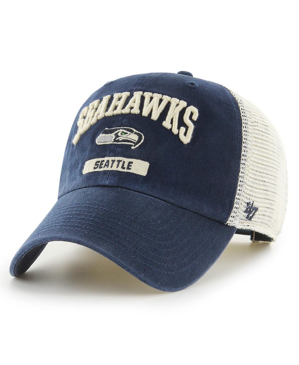 Мужская темно-синяя и белая кепка College Seahawks '47 Morgantown Trucker Clean Up Snapback '47 Brand
Мужская темно-синяя и белая кепка College Seahawks '47 Morgantown Trucker Clean Up Snapback '47 Brand