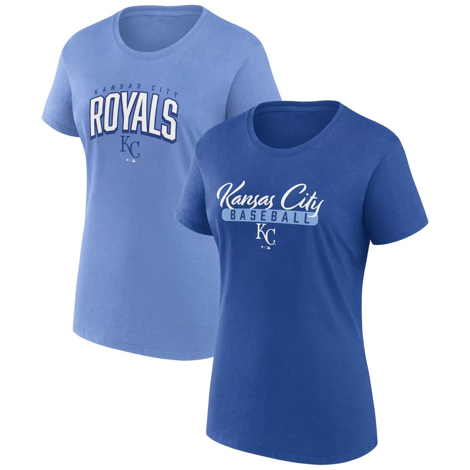 Женский комплект фанатских футболок Fanatics Royal/голубого цвета с принтом Kansas City Royals Fan Fanatics
Женский комплект фанатских футболок Fanatics Royal/голубого цвета с принтом Kansas City Royals Fan Fanatics