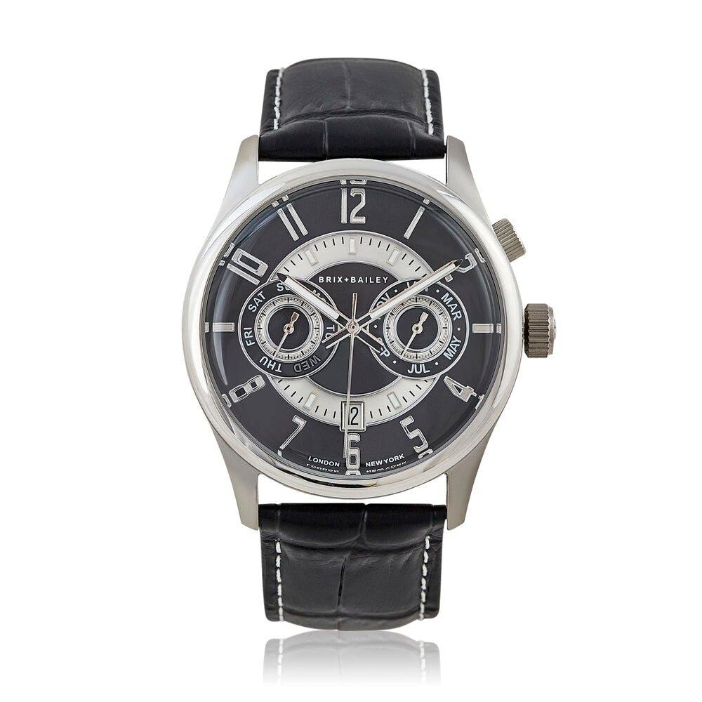 Черные мужские автоматические часы с хронографом Brix + Bailey Heyes Form 1 Brix+Bailey, серебро
Черные мужские автоматические часы с хронографом Brix + Bailey Heyes Form 1 Brix+Bailey, серебро