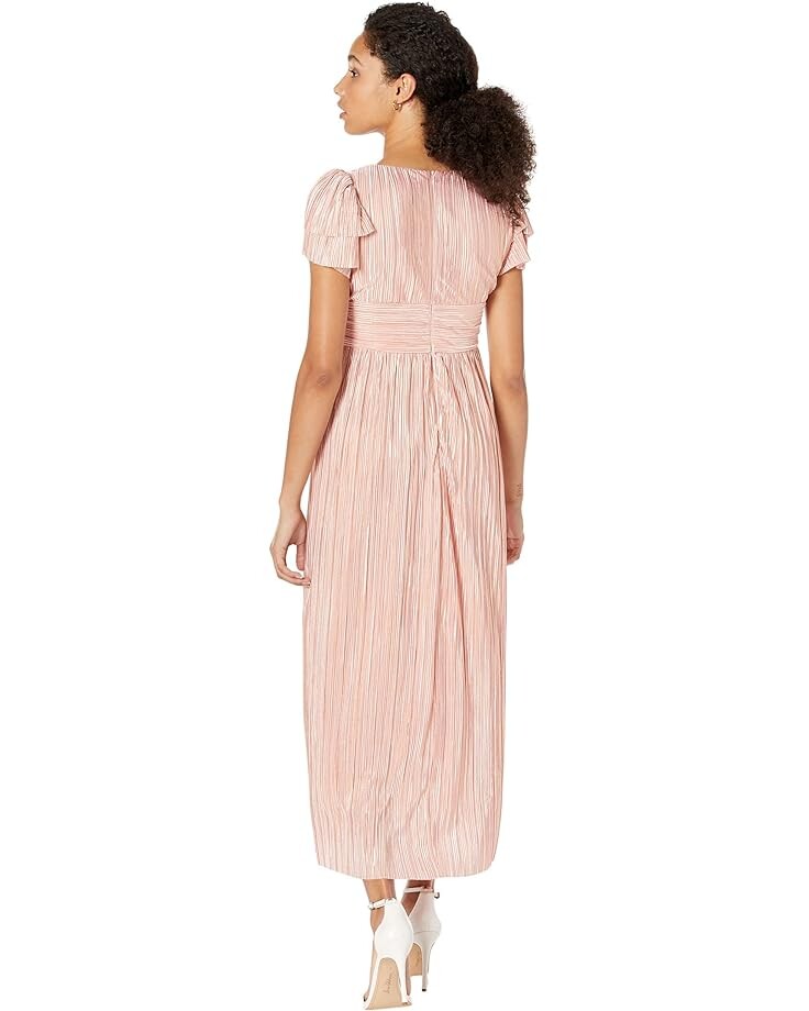 Платье Maggy London Pleated Midi Dress with Ruffle Sleeve and Waistband, цвет Blush/Multi
Платье Maggy London Pleated Midi Dress with Ruffle Sleeve and Waistband, цвет Blush/Multi