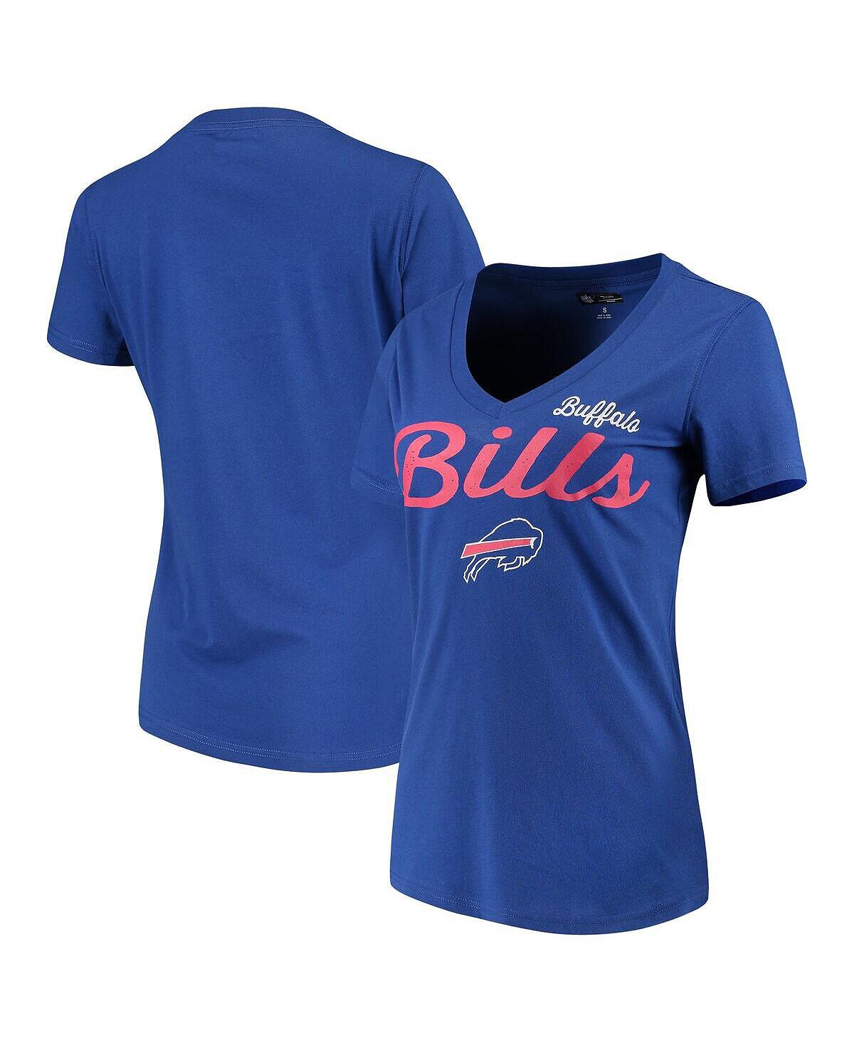 Женская футболка с v-образным вырезом Royal Buffalo Bills Post Season G-III 4Her by Carl Banks
Женская футболка с v-образным вырезом Royal Buffalo Bills Post Season G-III 4Her by Carl Banks