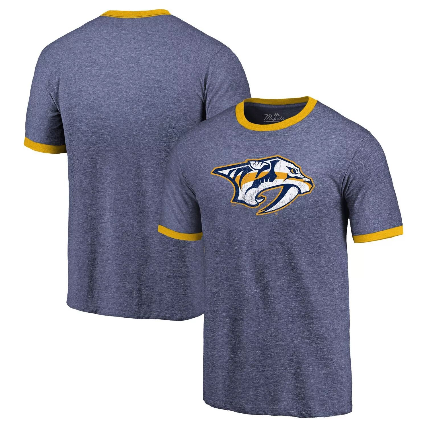 Мужская футболка Majestic Threads Heathered Tri-Blend Nashville Predators Ringer Contrast Tri-Blend
Мужская футболка Majestic Threads Heathered Tri-Blend Nashville Predators Ringer Contrast Tri-Blend