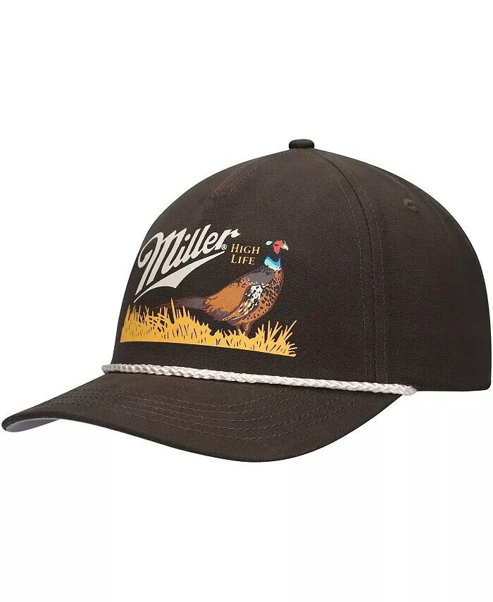 Мужская коричневая регулируемая шляпа Miller High Life Canvas Cappy V1 Trucker American Needle, коричневый
Мужская коричневая регулируемая шляпа Miller High Life Canvas Cappy V1 Trucker American Needle, коричневый