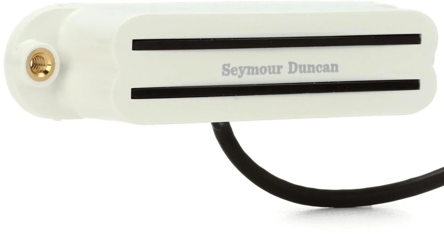 Звукосниматель-хамбакер Seymour Duncan SHR-1n Hot Rails Neck Strat Single Coil Size — белый
Звукосниматель-хамбакер Seymour Duncan SHR-1n Hot Rails Neck Strat Single Coil Size — белый