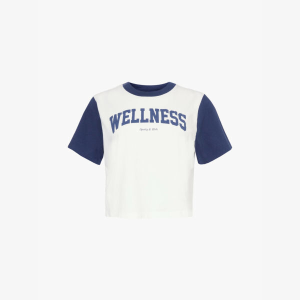 Футболка Wellness из хлопкового джерси с короткими рукавами Sporty & Rich, белый
Футболка Wellness из хлопкового джерси с короткими рукавами Sporty & Rich, белый