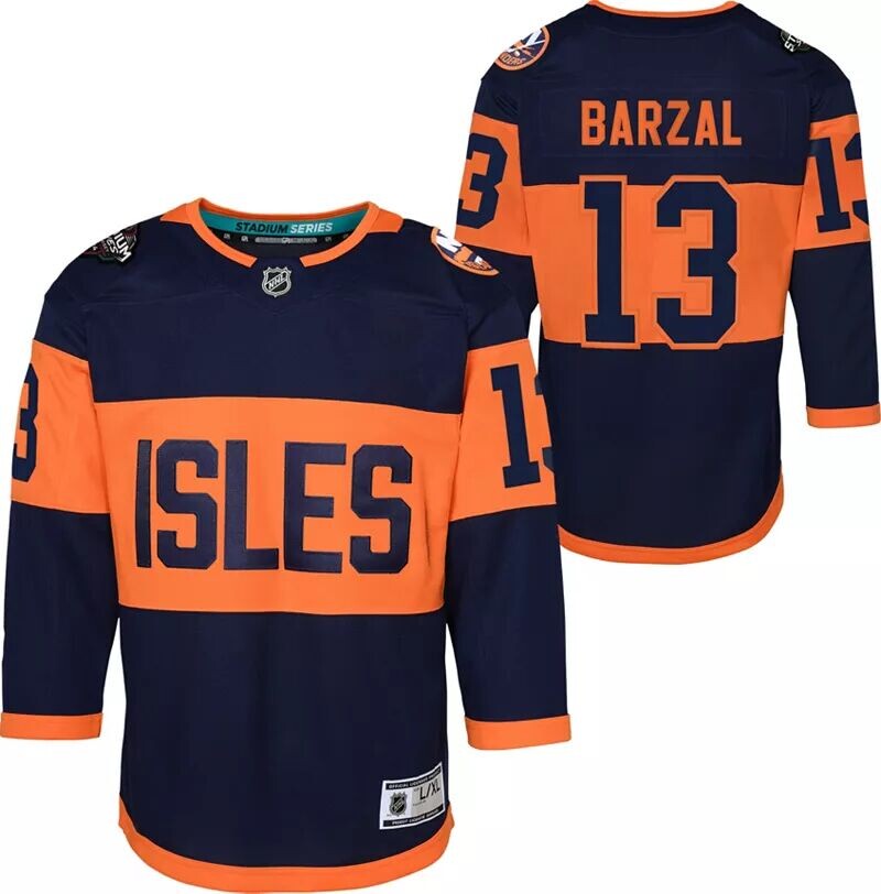 Outerstuff Молодёжная НХЛ Stadium Series 2023-2024 Нью-Йорк Айлендерс Мэтью Барзал # 13 Джерси Navy Premier
Outerstuff Молодёжная НХЛ Stadium Series 2023-2024 Нью-Йорк Айлендерс Мэтью Барзал # 13 Джерси Navy Premier