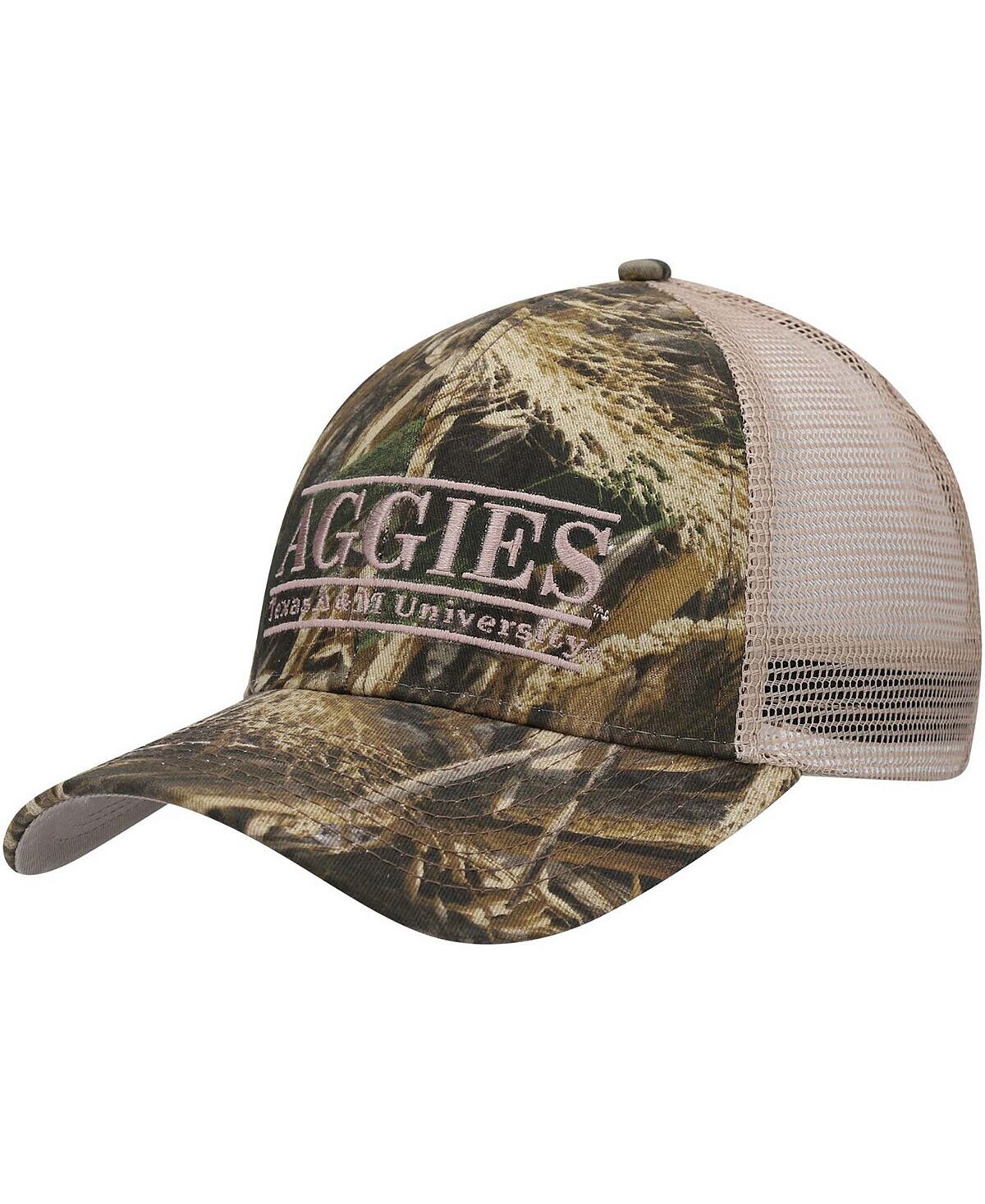 Мужская регулируемая кепка из хлопкового твила Texas A&M Aggies Realtree Max 4 Trucker Game
Мужская регулируемая кепка из хлопкового твила Texas A&M Aggies Realtree Max 4 Trucker Game