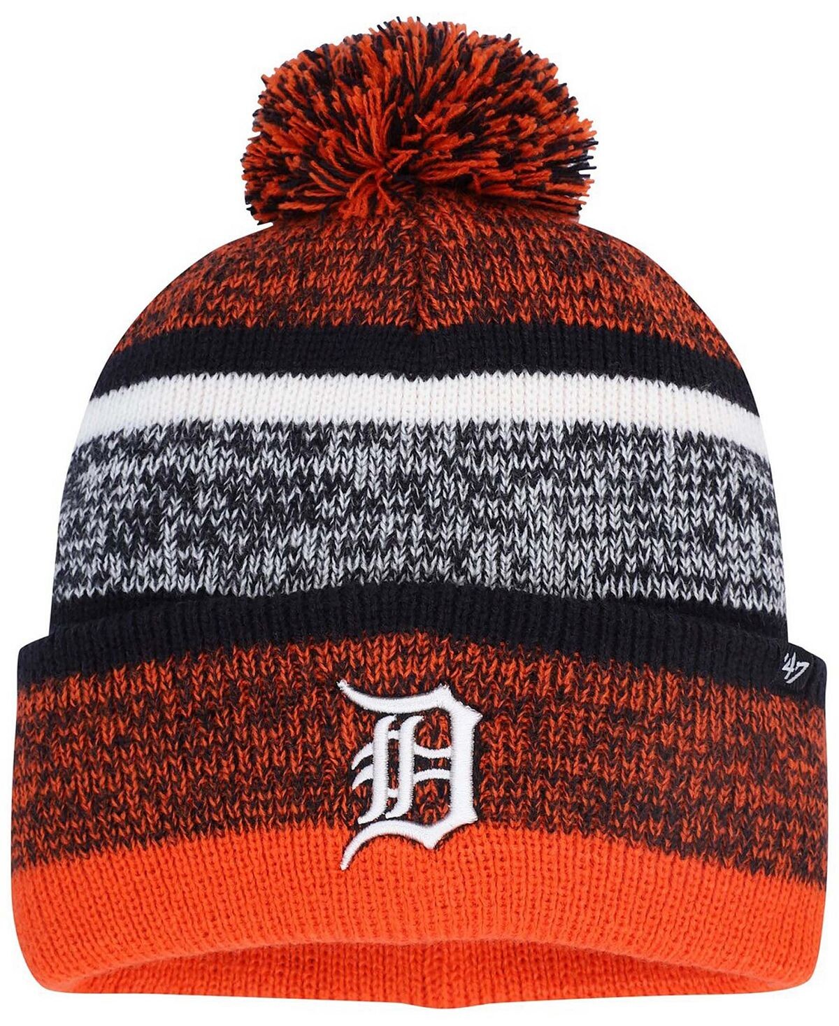 Мужская темно-синяя вязаная шапка с манжетами и помпоном Detroit Tigers Northward '47 Brand
Мужская темно-синяя вязаная шапка с манжетами и помпоном Detroit Tigers Northward '47 Brand