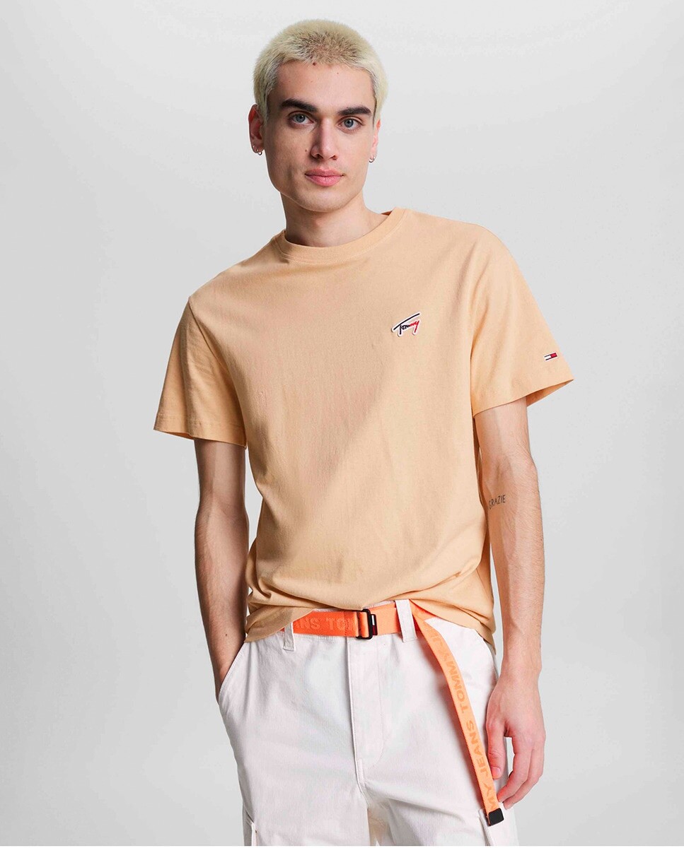 Мужская футболка с короткими рукавами и вышитым логотипом Tommy Hilfiger, бежевый
Мужская футболка с короткими рукавами и вышитым логотипом Tommy Hilfiger, бежевый