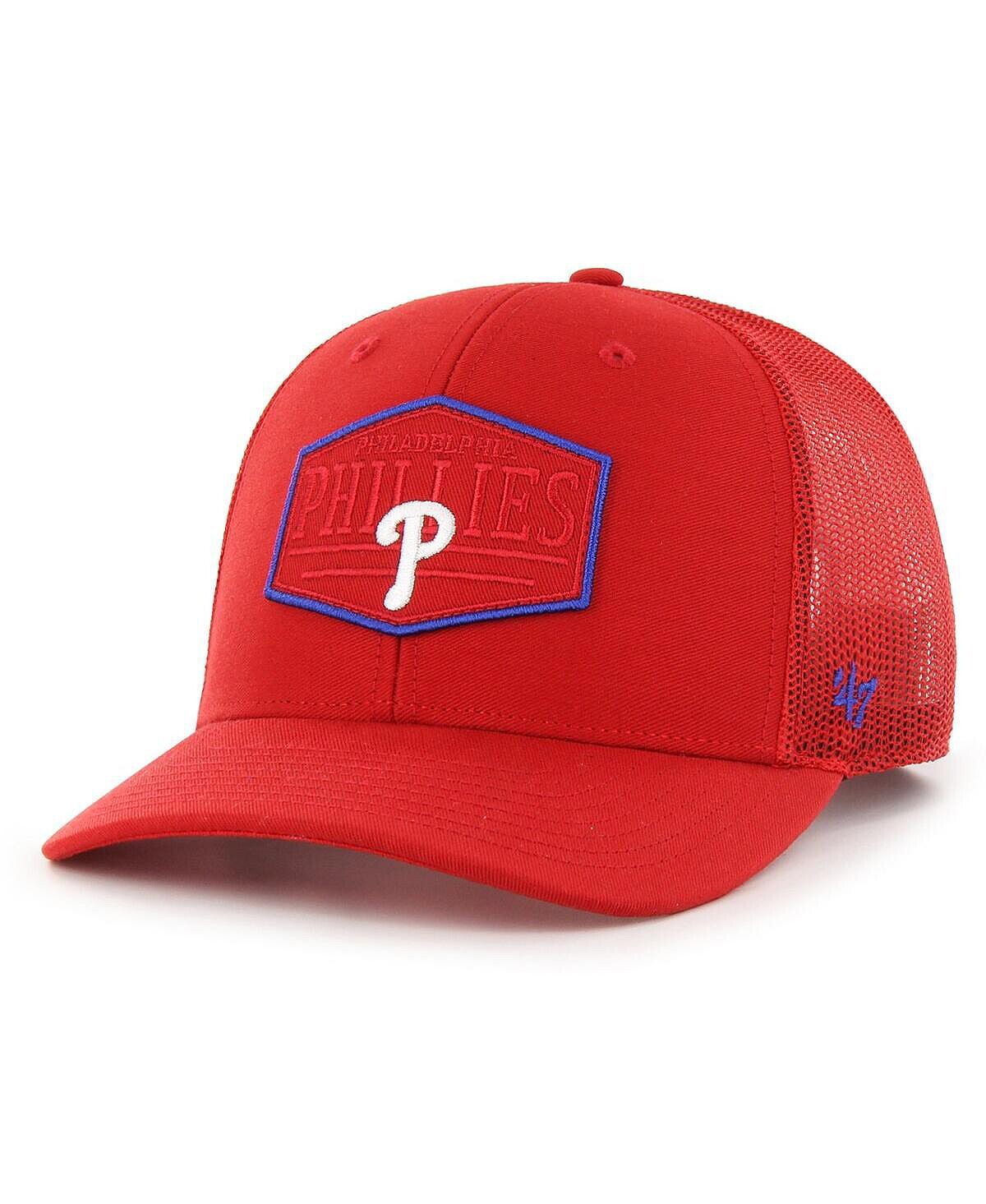 Мужская красная регулируемая кепка Philadelphia Phillies Ridgeline в тон с нашивкой Trucker '47 Brand
Мужская красная регулируемая кепка Philadelphia Phillies Ridgeline в тон с нашивкой Trucker '47 Brand