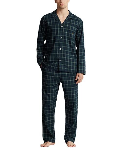 2 шт. Комплект для сна из хлопковой фланели Polo Ralph Lauren, цвет Green
2 шт. Комплект для сна из хлопковой фланели Polo Ralph Lauren, цвет Green