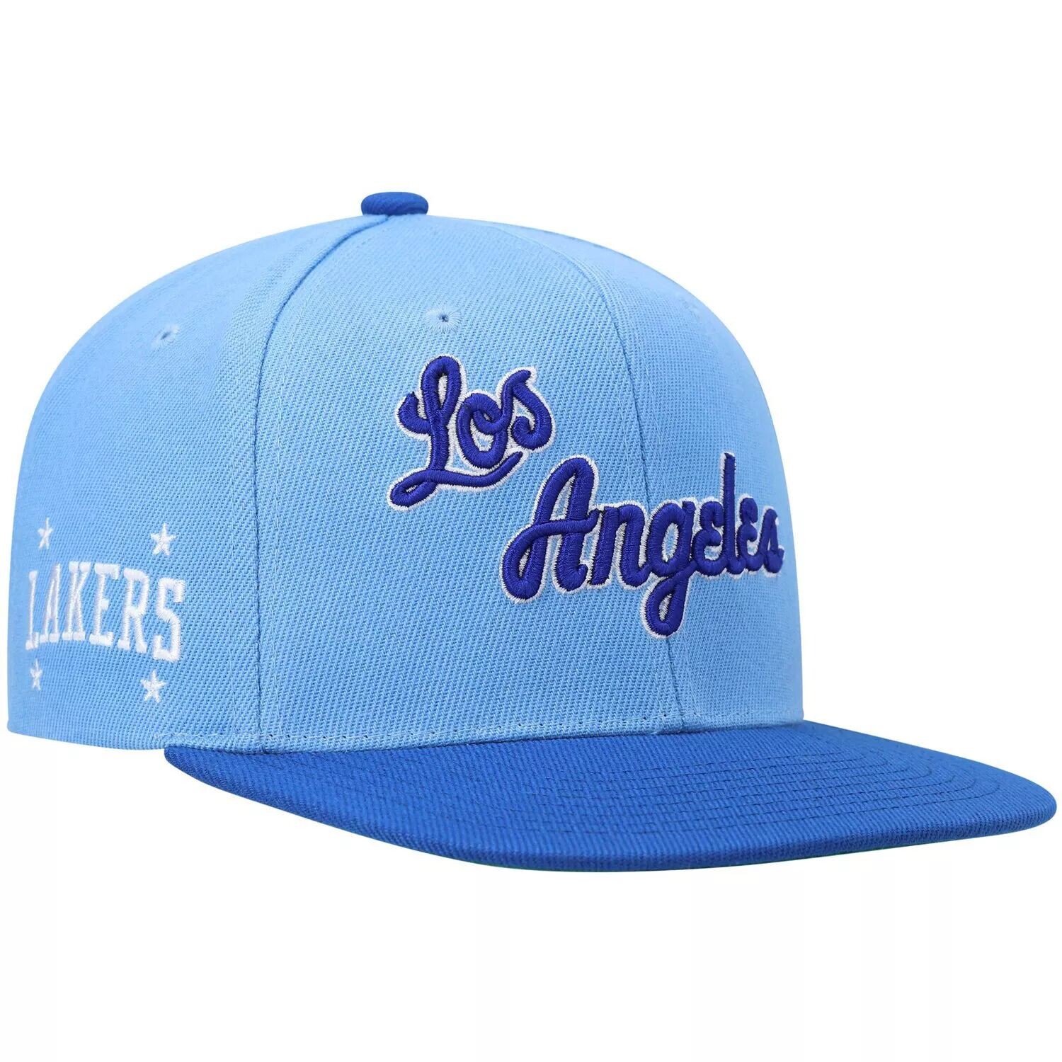 Мужская кепка Mitchell & Ness Powder Blue/Royal Los Angeles Lakers Hardwood Classics Core Side Snapback Hat
Мужская кепка Mitchell & Ness Powder Blue/Royal Los Angeles Lakers Hardwood Classics Core Side Snapback Hat