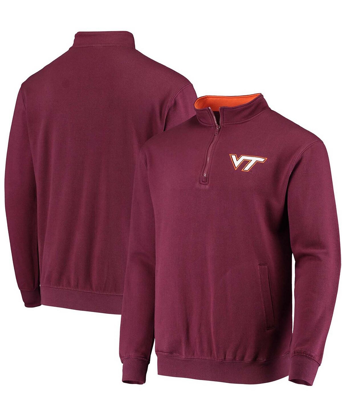 Мужская темно-бордовая куртка с молнией до четверти и логотипом Virginia Tech Hokies Tortugas Colosseum, Красный
Мужская темно-бордовая куртка с молнией до четверти и логотипом Virginia Tech Hokies Tortugas Colosseum, Красный