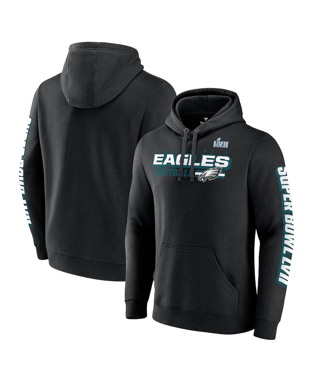 Мужской черный фирменный пуловер с капюшоном Philadelphia Eagles Super Bowl LVII Star Trail Big and Tall Fanatics
Мужской черный фирменный пуловер с капюшоном Philadelphia Eagles Super Bowl LVII Star Trail Big and Tall Fanatics