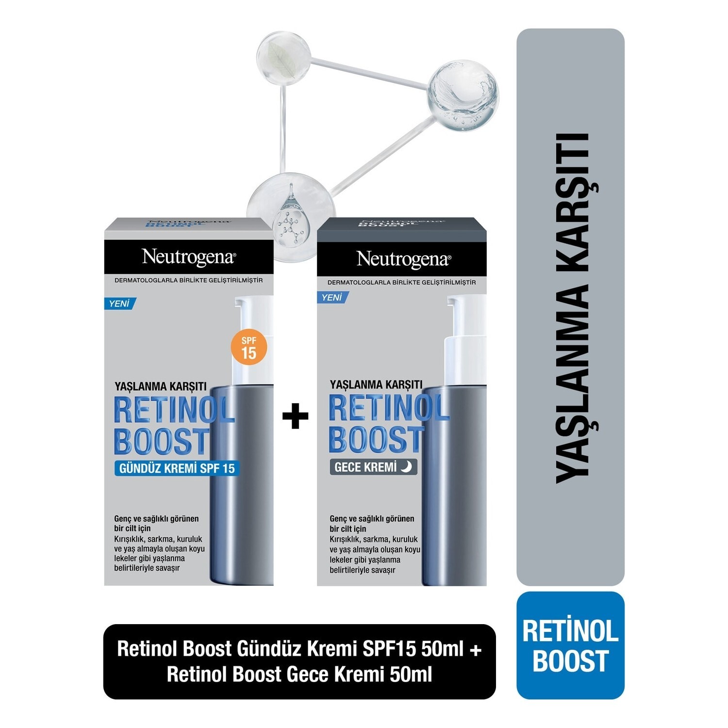 Дневной антивозрастной крем Neutrogena Retinol Boost и ночной антивозрастной крем Retinol Boost
Дневной антивозрастной крем Neutrogena Retinol Boost и ночной антивозрастной крем Retinol Boost