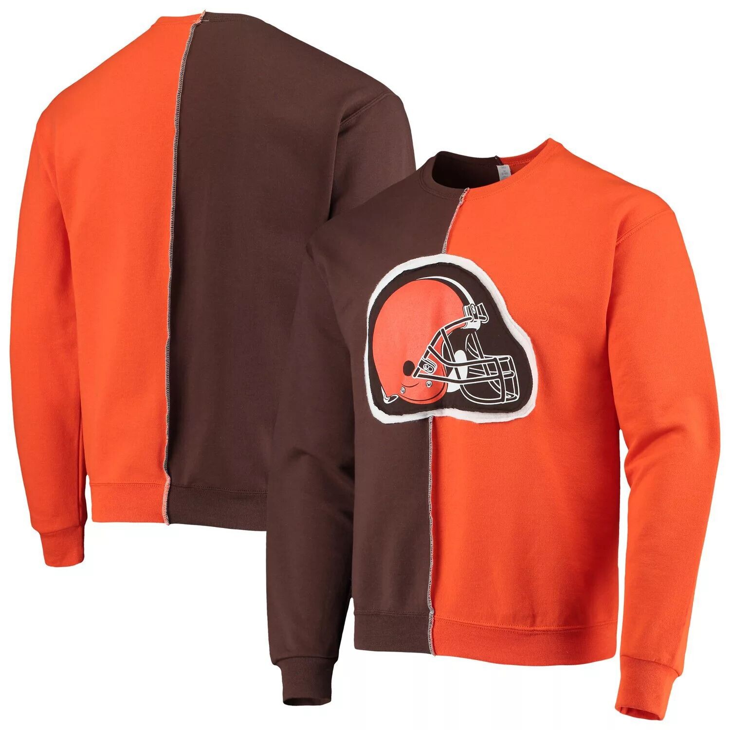 Мужская пережаренная одежда оранжево-коричневого цвета Cleveland Browns, экологичный пуловер с разрезом по центру, толстовка
Мужская пережаренная одежда оранжево-коричневого цвета Cleveland Browns, экологичный пуловер с разрезом по центру, толстовка