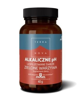 Terranova Alkaiczne pH Zielone Warzywa Liofilizowane Świeże витамины и минералы, 40 g
Terranova Alkaiczne pH Zielone Warzywa Liofilizowane Świeże витамины и минералы, 40 g