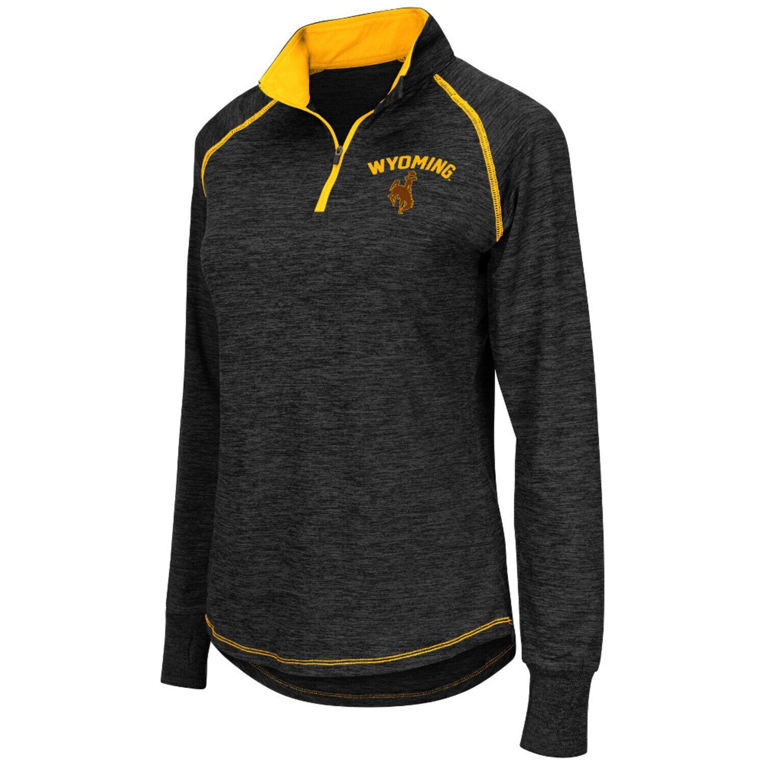 Женская черная куртка Colosseum Wyoming Cowboys Bikram с молнией 1/4 и длинными рукавами Colosseum, Черный
Женская черная куртка Colosseum Wyoming Cowboys Bikram с молнией 1/4 и длинными рукавами Colosseum, Черный