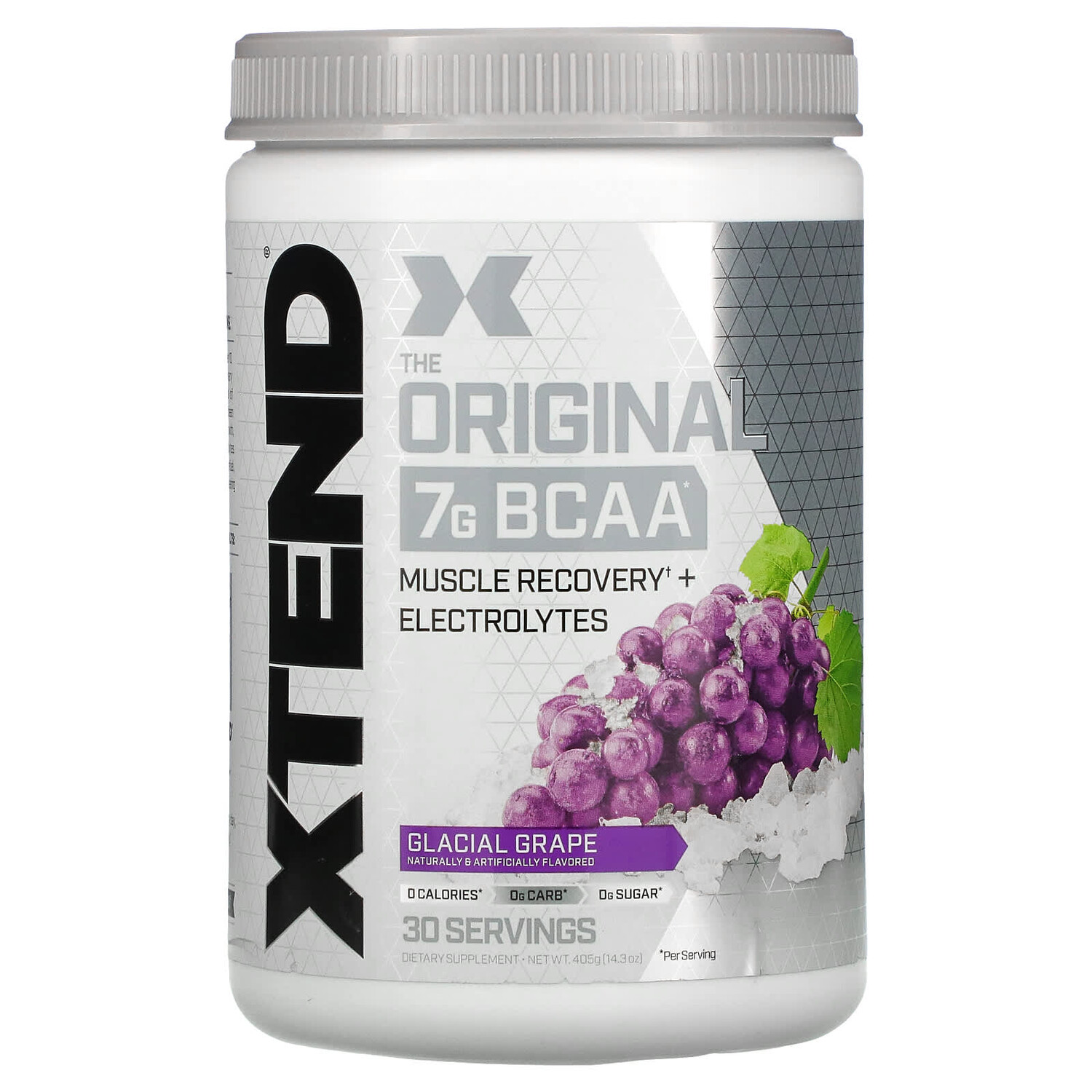 The Original, 7 г аминокислот с разветвленной цепью (BCAA), со вкусом винограда, 405 г (14,3 унции), Xtend
The Original, 7 г аминокислот с разветвленной цепью (BCAA), со вкусом винограда, 405 г (14,3 унции), Xtend
